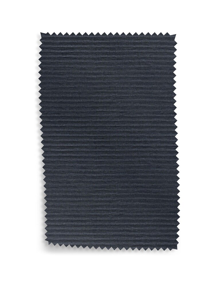 MADE.COM Midnight Blue Matt Corduroy Upholstery Swatch - Image 1 of 1