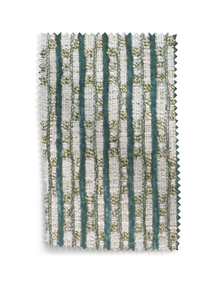 Nina Campbell Teal Pelham Upholstery Swatch - Image 1 of 1