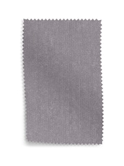 Sosandar Dove Grey Lisbon Fine Cord Upholstery Swatch - Image 1 of 1