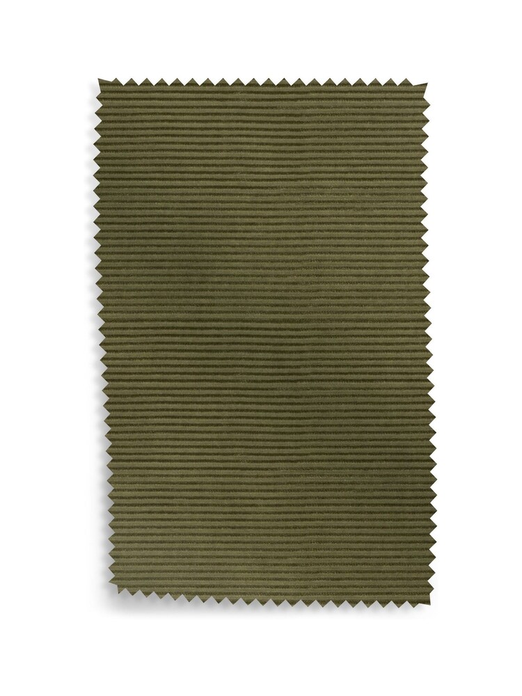 Laura Ashley Ivy Green Sinclair Cord Upholstery Swatch - Image 1 of 1