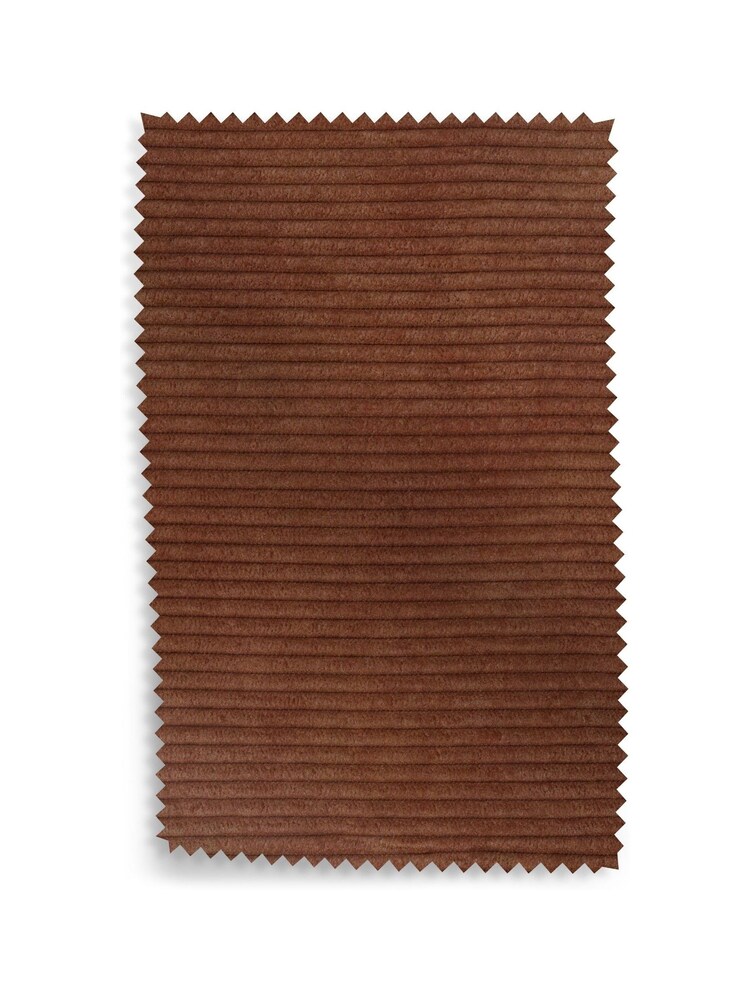 MADE.COM Nutmeg Orange Matt Corduroy Upholstery Swatch - Image 1 of 1