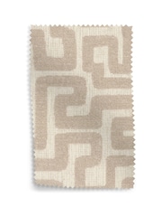 MADE.COM Light Oatmeal Natural Clyde Abstract Upholstery Swatch - Image 1 of 1