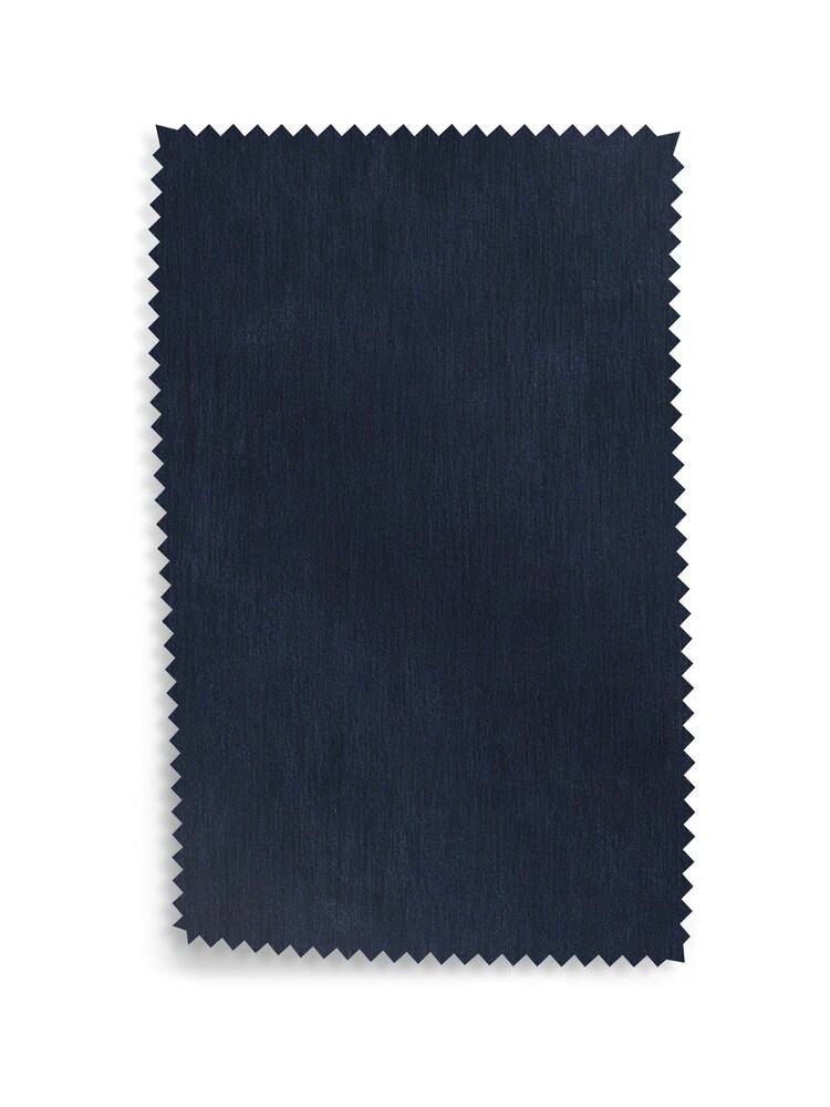 Laura Ashley Midnight Navy Alwyn Velvet Upholstery Swatch - Image 1 of 1