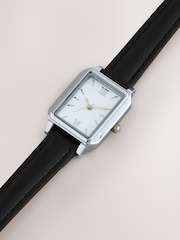Black Strap Rectangular Dial Watch - Image 4 of 4