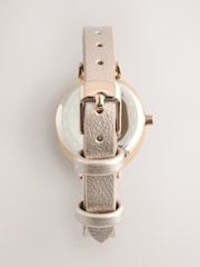 Pink Split Strap Sparkle Dial Watch - Image 4 of 5