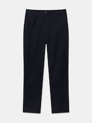 Mint Velvet Blue Cropped Tapered Trousers - Image 6 of 7