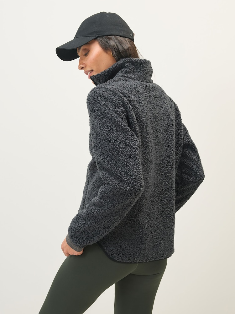 Jack Wolfskin High Curl Jacket Black Fleece - Image 2 of 6