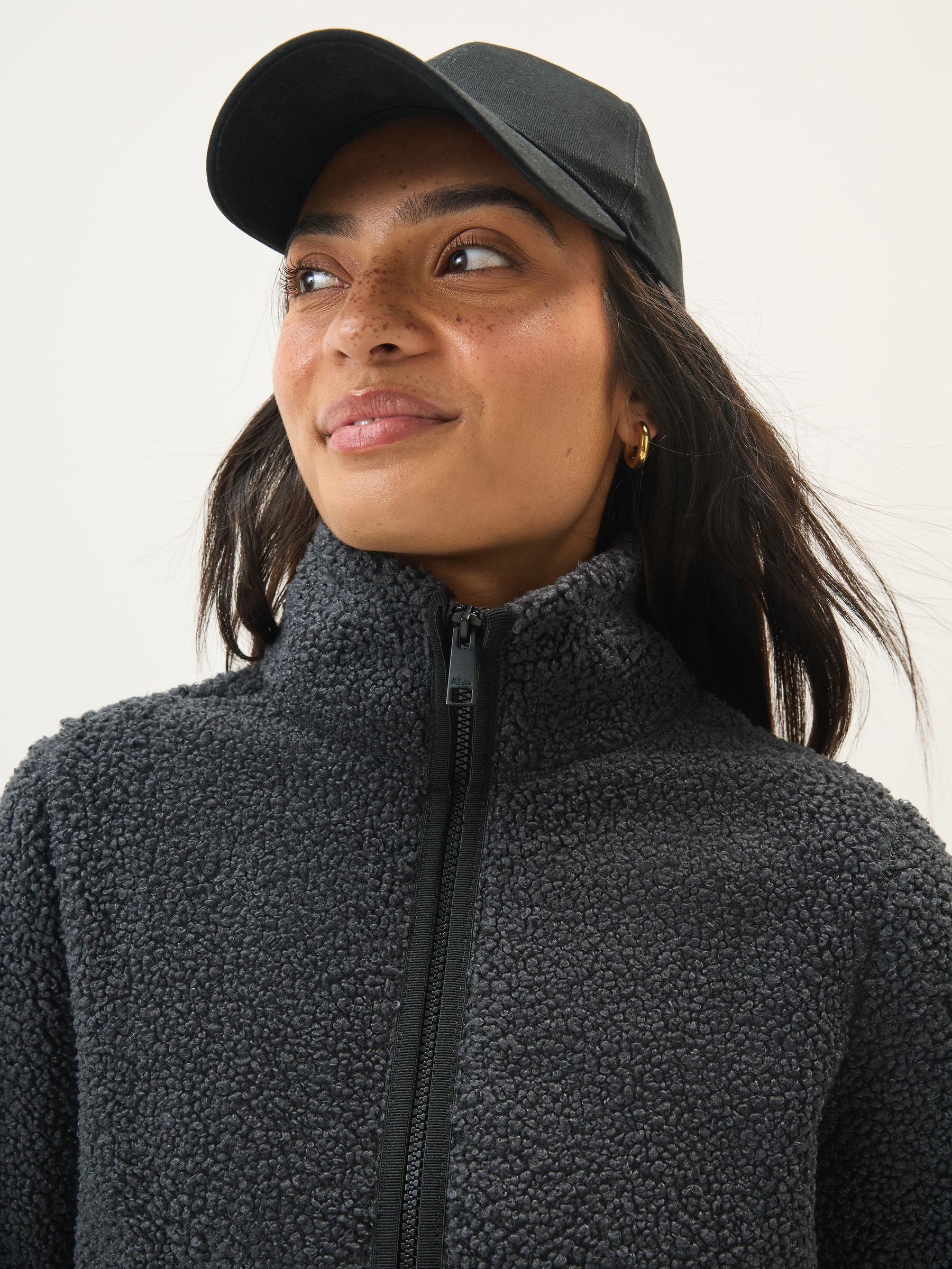 Buy Jack Wolfskin High Curl Jacket Black Fleece from Next Canada