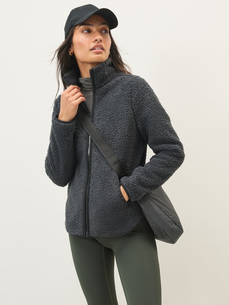Jack Wolfskin High Curl Jacket Black Fleece - Image 6 of 6