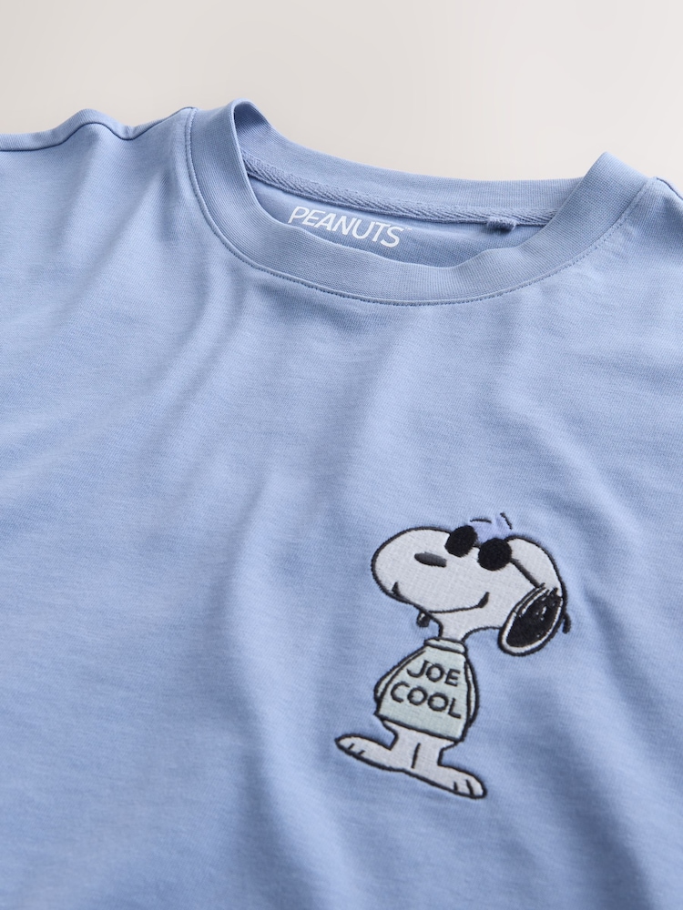 Blue Snoopy Long Sleeve Licence T-Shirt - Image 11 of 11