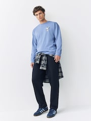 Blue Snoopy Long Sleeve Licence T-Shirt - Image 4 of 11
