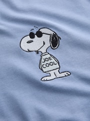 Blue Snoopy Long Sleeve Licence T-Shirt - Image 8 of 11