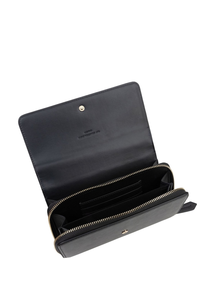 Valentino Bags Black Zero Re Purse With Chain Strap - Image 4 of 6