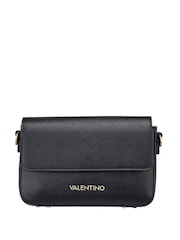 Valentino Bags Black Zero Re Cross-Body Flap Bag - Image 1 of 9