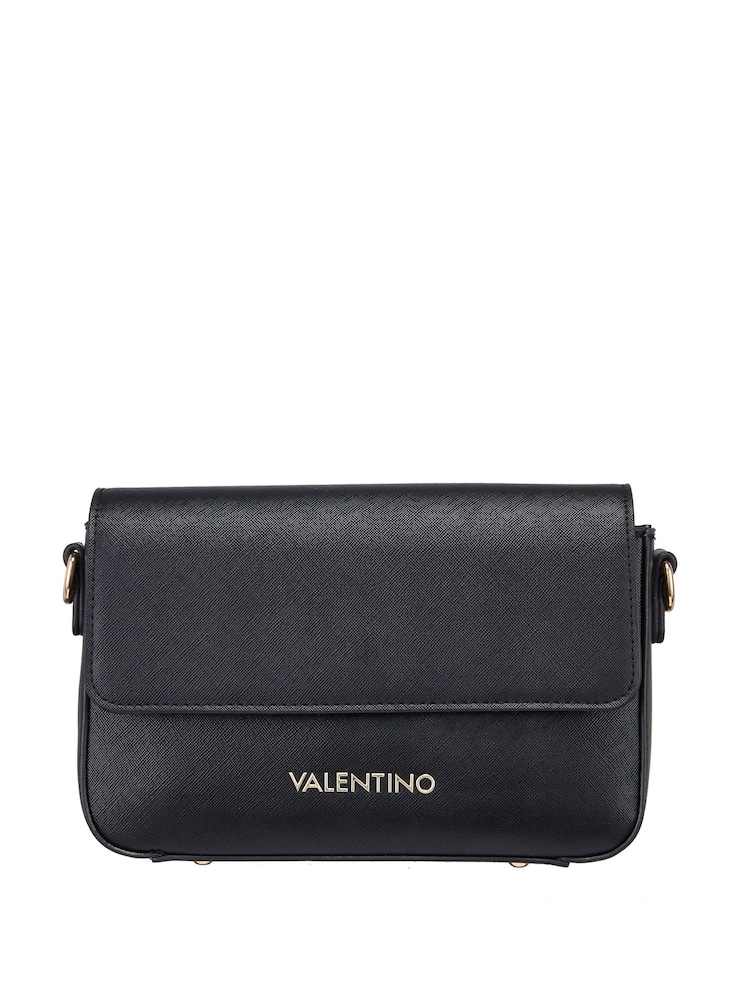 Valentino Bags Black Zero Re Cross-Body Flap Bag - Image 1 of 9