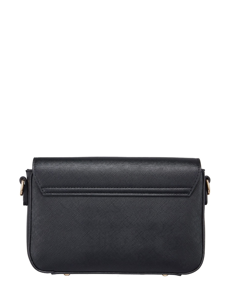 Valentino Bags Black Zero Re Cross-Body Flap Bag - Image 2 of 9