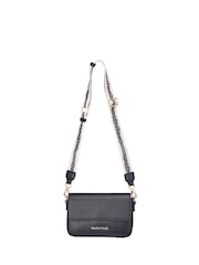 Valentino Bags Black Zero Re Cross-Body Flap Bag - Image 5 of 9