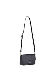 Valentino Bags Black Zero Re Cross-Body Flap Bag - Image 6 of 9