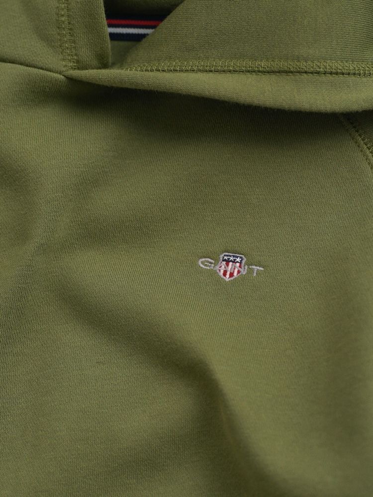 Sudadera con capucha con detalle de escudo de GANT - Imagen 2 de 2