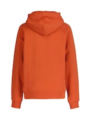 GANT Orange Archive Shield Hoodie - Image 2 of 3