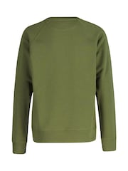 GANT Green Shield Crew Neck Sweatshirt - Image 2 of 4