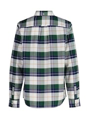 GANT Green Oxford Checked Shirt - Image 3 of 5