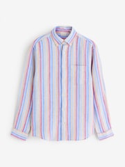 GANT Regular Fit 100% Linen Multi-Listras - Imagem 1 de 1
