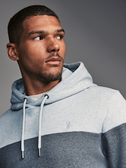 Blue/Grey Marl Panel Blocking Hoodies 2 Pack - Image 14 of 21