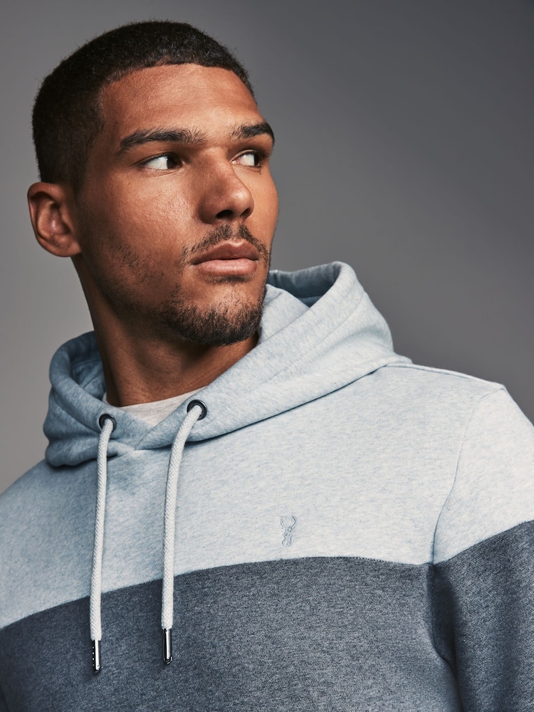 Bleu/gris chiné - Panel Blocking Hoodies 2 Pack - Image 15 of 20
