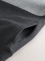 Blue/Grey Marl Panel Blocking Hoodies 2 Pack - Image 17 of 21