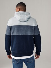 Blue/Grey Marl Panel Blocking Hoodies 2 Pack - Image 4 of 21