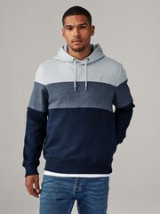 Blue/Grey Marl Panel Blocking Hoodies 2 Pack - Image 6 of 21