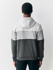 Blue/Grey Marl Panel Blocking Hoodies 2 Pack - Image 9 of 21