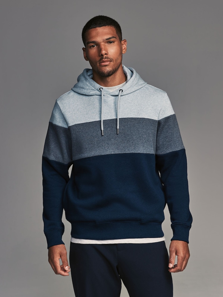 Bleu/gris chiné - Panel Blocking Hoodies 2 Pack - Image 9 of 20