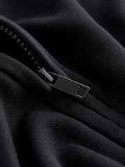 Black/Navy Blue Cotton-Rich Jersey Zip Up Hoodies 2 Pack - Image 10 of 16