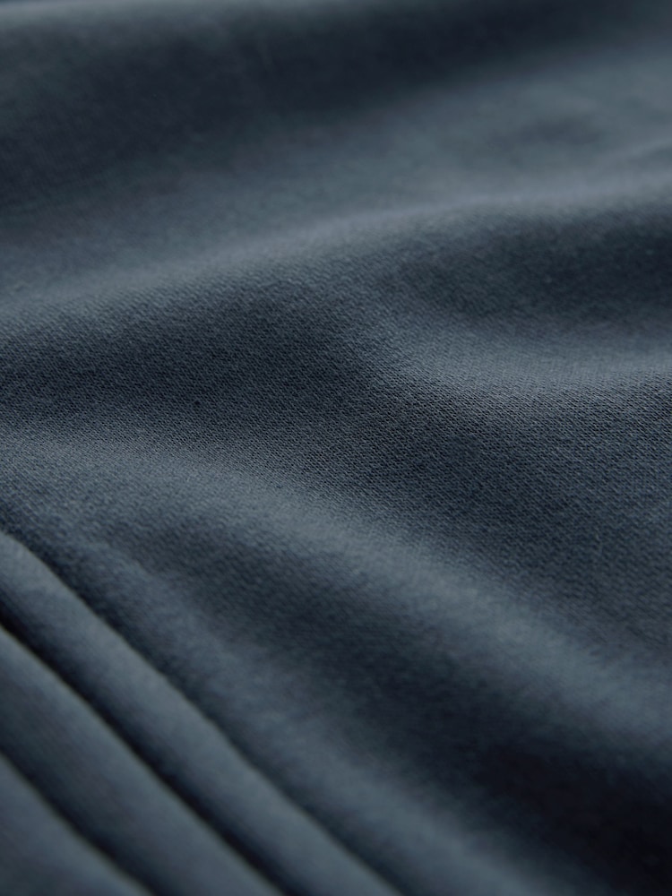 Black/Navy Blue Cotton-Rich Jersey Zip Up Hoodies 2 Pack - Image 16 of 16