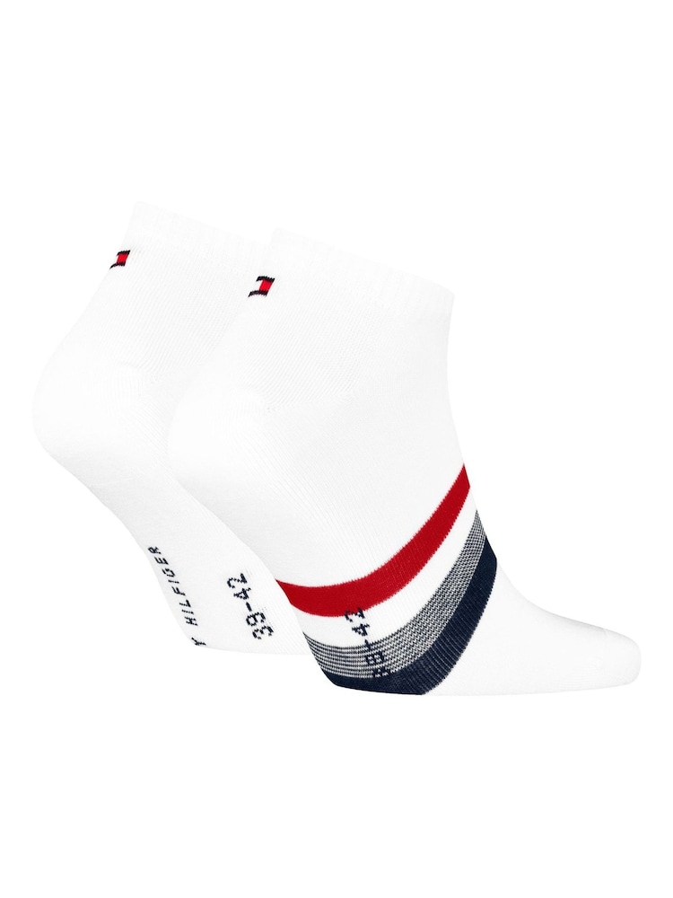Tommy Hilfiger Trainer Socks 2 Pack - Imagen 2 de 2