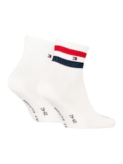 Tommy Hilfiger Quarter Sport Socks 2 Pack - Imagen 2 de 2