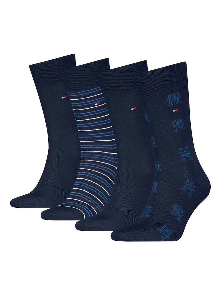 Tommy Hilfiger Blue Socks Gift Pack - Image 1 of 2