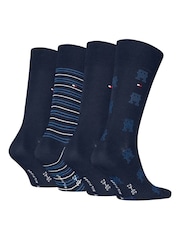 Tommy Hilfiger Blue Socks Gift Pack - Image 2 of 2