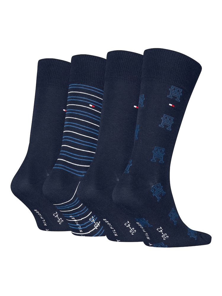 Tommy Hilfiger Blue Socks Gift Pack - Image 2 of 2