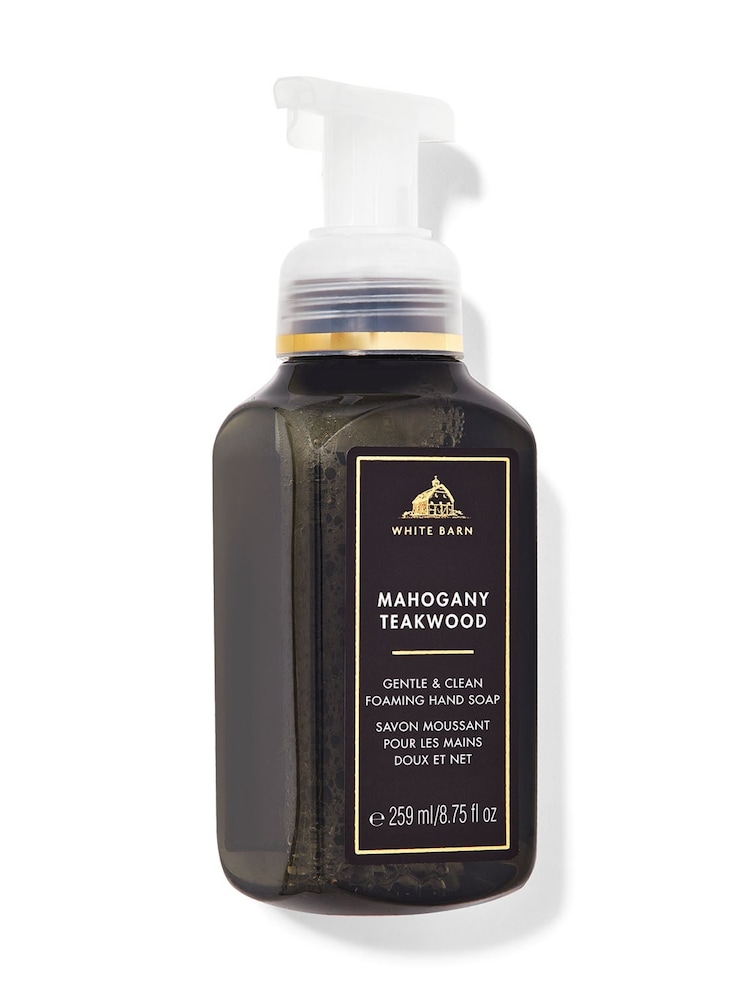 Bath & Body Works Mahogany Teakwood Gentle & Clean Foaming Hand Soap 259ml - Image 3 of 3 Bath & Body Works Mahogany Teakwood Gentle & Clean Foaming Hand Soap 259ml - Image 3 of 3