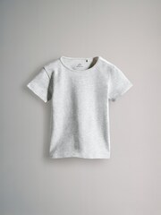 The Set Black/Grey 5 Pack Short Sleeve Crew Neck T-Shirts - Image 3 of 8