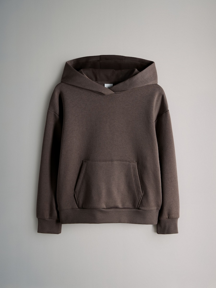 The Set Black/Brown 4 Pack Relaxed Fit Hoodies - Image 2 of 7 The Set Black/Brown 4 Pack Relaxed Fit Hoodies - Image 2 of 7