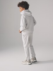 The Set Navy/Grey Marl 2 Pack Hoodie and Cuffed Joggers Tracksuit Sets - Image 3 of 5