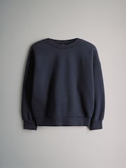 The Set Blue/Stone 4 Pack Relaxed Crew Neck Sweatshirts - Image 5 of 7