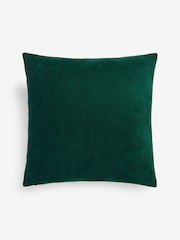 Pink Abstract Velvet Floral Print Cushion - Image 3 of 5