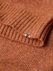 Superdry Orange Oversized Chunky Raglan Jumper - Image 5 of 5