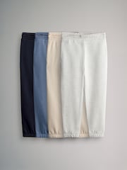 The Set Blue/Stone 4 Pack Cuffed Joggers - Image 1 of 7