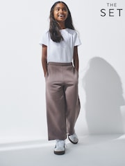 The Set Pink/Cream 4 Pack Wide Leg Joggers - Image 2 of 13